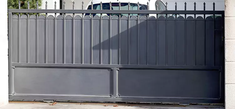 Metal Driveway Gate Installation DeLand